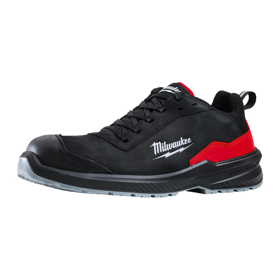 FLEXTRED S3S Sicherheits-Halbschuh Leder schwarz